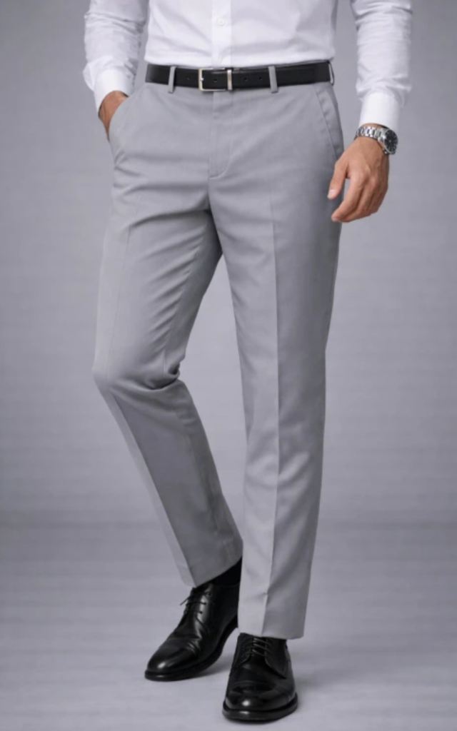 Formal Regular Grey pant 01