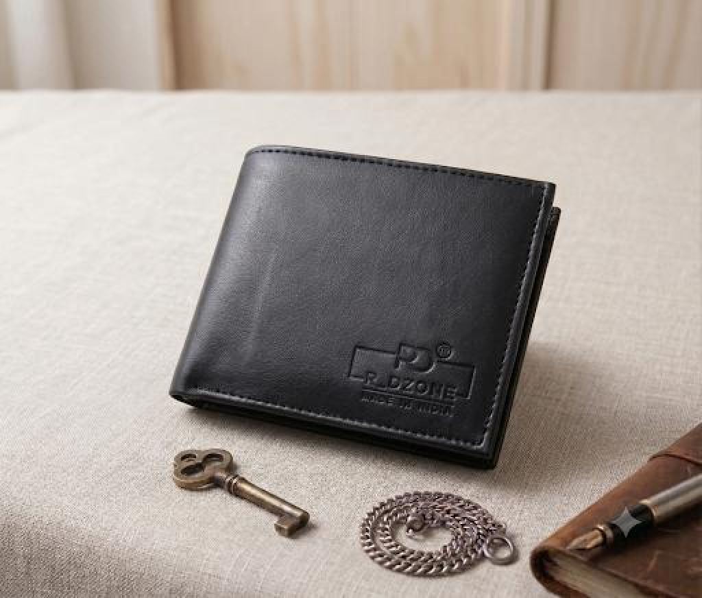 Mens wallet black