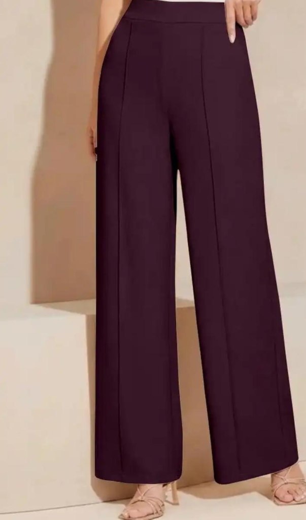 Wine rad trouser pant