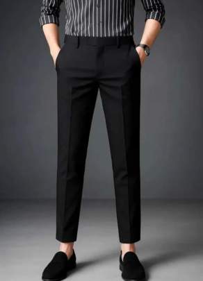 Black formal pant 01