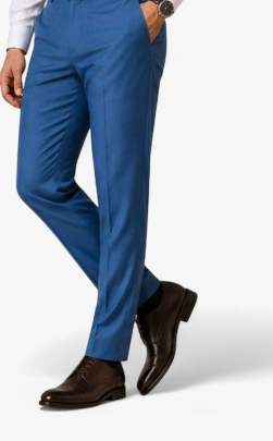 Blue formal pant 0