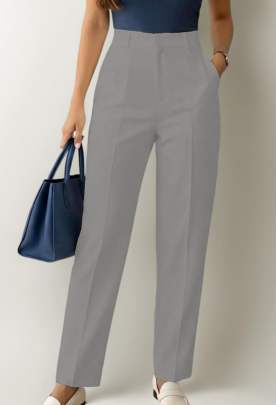 Korean pant dark Grey 01