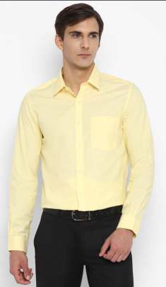 Formal Yellow shirt