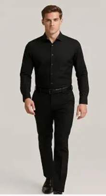 Formal black shirt  0