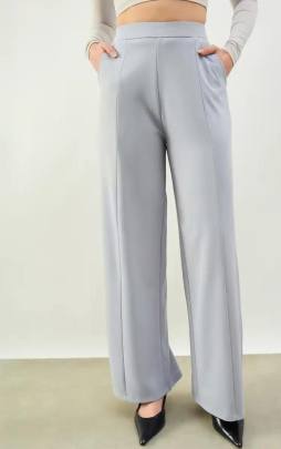 Light grey trouser pant