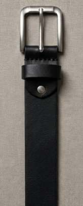Mens belt black