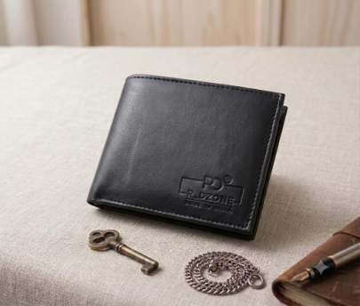 Mens wallet black