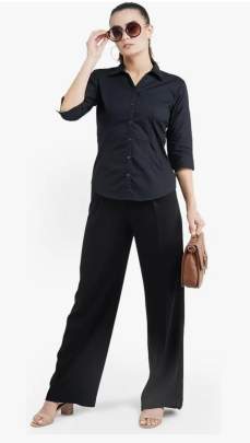 women 's shirt Black 0