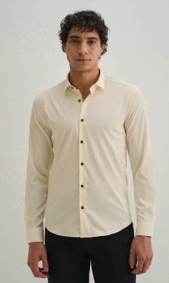 cream plane shrit  